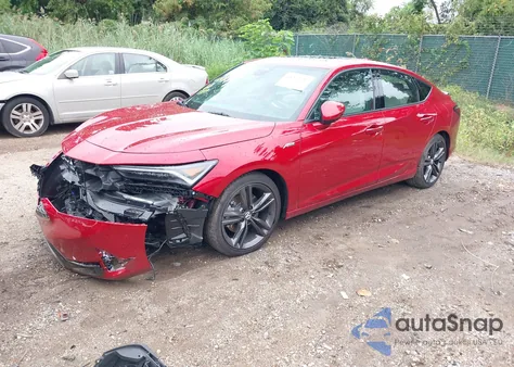 2025 Acura Integra A-Spec Technology из США, поврежденный, VIN 19UDE4H63SA016534